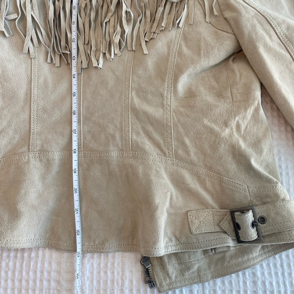 Genuine Suede Fringe Jacket - Picture 7 of 11